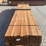 Ca. 204x Guyana Teak Planken Fijnbezaagd, 31x80mm, lengte 25/400cm, 83